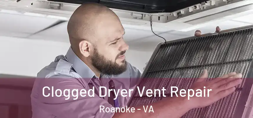 Clogged Dryer Vent Repair Roanoke - VA